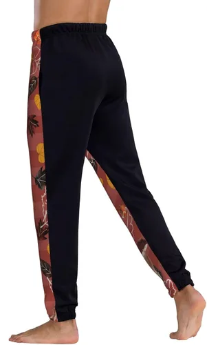 Miniatura 5 de Pantalones deportivos con diseño de león arcoíris para hombre, pantalones deportivos divertidos y casuales para entrenamiento