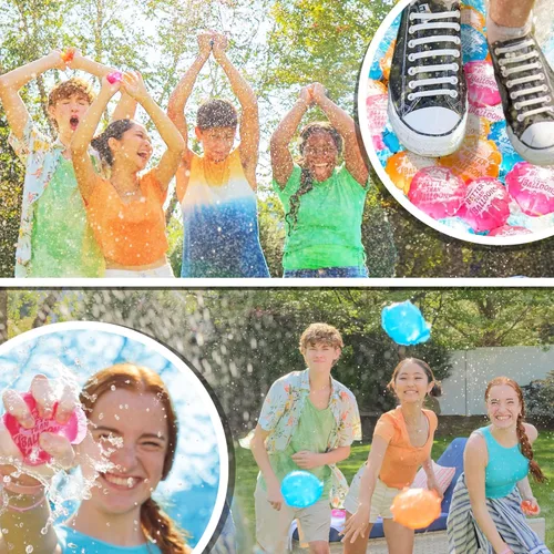 Miniatura 5 de NERF Juguetes de agua Better Than Balloons, 108 cápsulas, fácil de limpiar, muchas formas de jugar, diversión acuática en el patio trasero, regalos