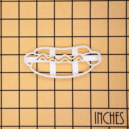 Miniatura 7 de Cortador de galletas Hot Dog, 1 pieza - Bakerlogy