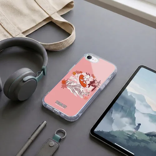 Miniatura 350 de Carcasa de gel para iPhone 7 Plus/iPhone 8 Plus, diseño de Snoopy Oriental de Peanuts, Badges