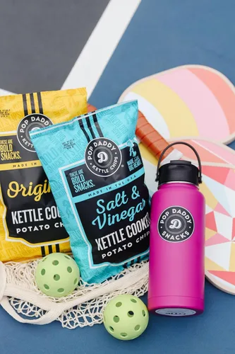 Miniatura 5 de Pop Daddy Kettle - Papas fritas cocidas, Kosher y sin gluten, bolsas individuales de papas fritas de 5 onzas, paquete de 3, pimienta agrietada y sal