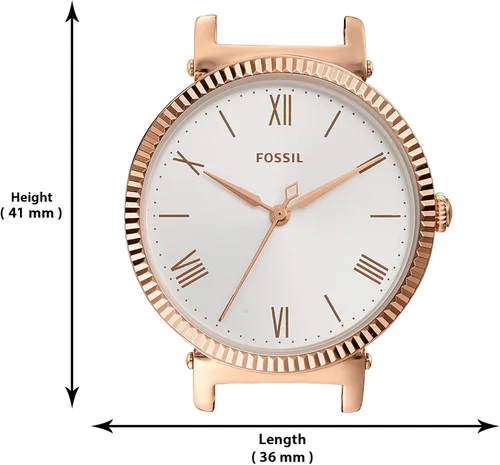 Miniatura 4 de Fossil Reloj Daisy de cuarzo para mujer de acero inoxidable informal