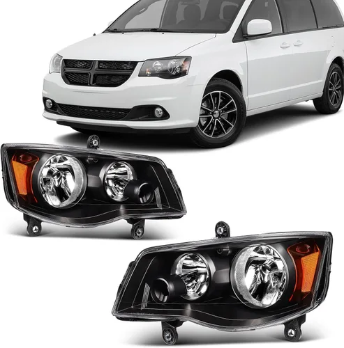 Miniatura 33 de Ensamble de faros SCITOO Compatible con 2010-2014 para Subaru Legacy 2010-2014 para Subaru Outback Faros con lente transparente y carcasa cromada