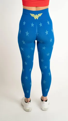 Miniatura 4 de DC Comics Leggings de entrenamiento para mujer, sin costuras, para gimnasio, yoga, fitness, mujer maravilla, Batman Harley Quinn Superman