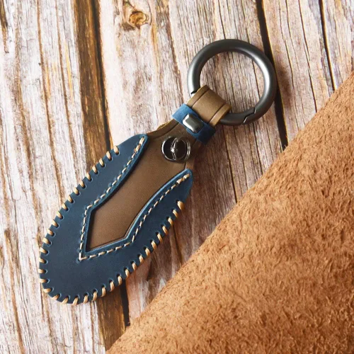 Miniatura 3 de SANRILY Funda de llave inteligente de 3 botones para Nissan Armada Rogue Murano 370Z Leaf Juke Quest Pathfinder, funda protectora de llave remota
