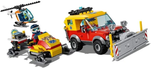 Miniatura 6 de LEGO City Ski Resort 60203 Kit de construcción de juguete de nieve para niños (806 piezas)