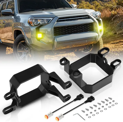 Miniatura 24 de Auxbeam Color Play Series - Luces LED Pod DRL Ámbar de 3" 100W Combo Spot Flood de Doble Color Señal de Giro Lámpara de Conducción Antiniebla Cubo