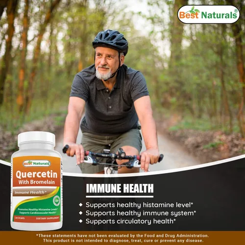 Miniatura 4 de Best Naturals NAC 600 mg y quercetina con bromelina