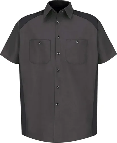 Miniatura 3 de Red Kap SP28 - Camisa de manga corta para deportes de motor