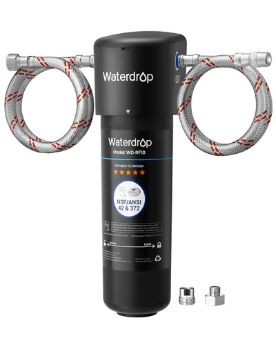 Waterdrop 10UA - Sistema de filtro de agua para debajo del fregadero, reduce PFAS, PFOA/PFOS, plomo, cloro, mal sabor y olor, filtro de agua para