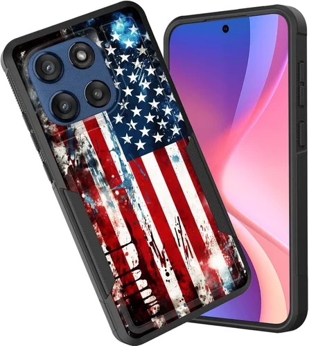 Miniatura 83 de Funda protectora para Motorola Moto G Stylus 5G 2025/Moto G Stylus 5G 2026, funda protectora híbrida de doble capa resistente a prueba de golpes