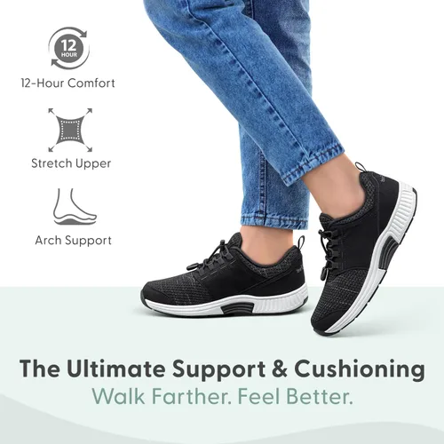 Miniatura 12 de Orthofeet Zapatillas ortopédicas de punto Francis sin ataduras para mujer