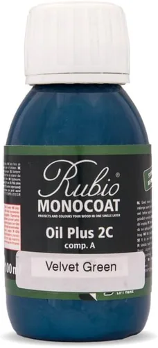 Miniatura 69 de Rubio Monocoat Muestra de Acabado de Aceite para Madera - Puro Aceite Plus Parte A Aceite de Linaza de Secado Rápido y Ecológico para Uso Pure