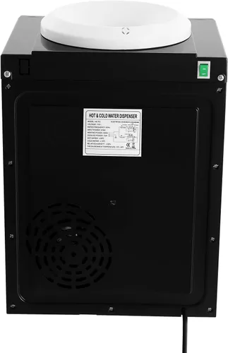 Miniatura 7 de Dispensador de agua para encimera, dispensador de agua fría y caliente, mini enfriador de escritorio, máquina eléctrica de mesa pequeña para hogar