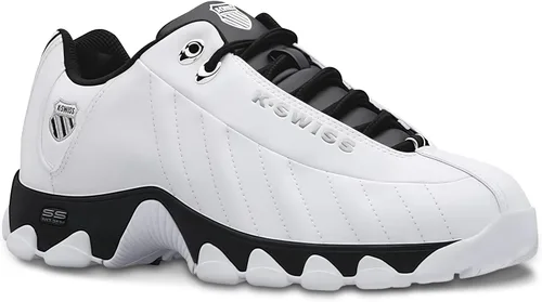 Miniatura 23 de K-Swiss - Tenis, zapatos deportivos anchos para caminar, para papá, con parte superior de cuero, ST329 CMF