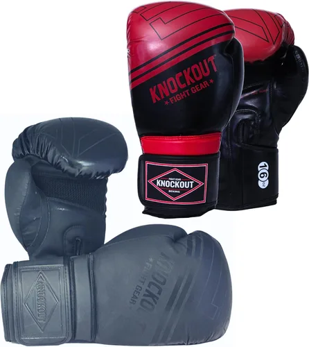Miniatura 8 de Juego de 2 pares de guantes de boxeo y espinilleras Muay Thai, ideales para kickboxing, entrenamiento de gimnasio en casa y combate, más adecuados