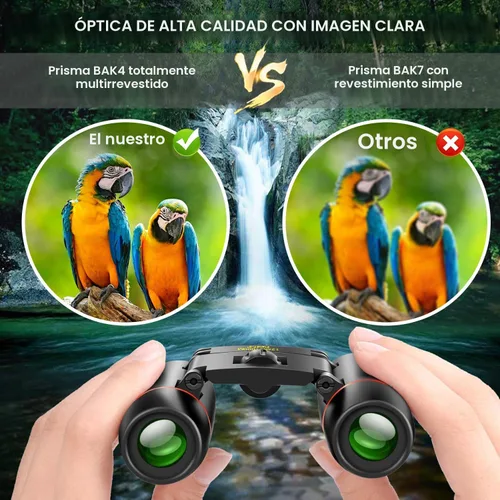 Miniatura 5 de POLDR Binoculares de bolsillo pequeños 12X25 compactos para adultos, mini binoculares para niños para observación de aves, concierto, teatro, ópera