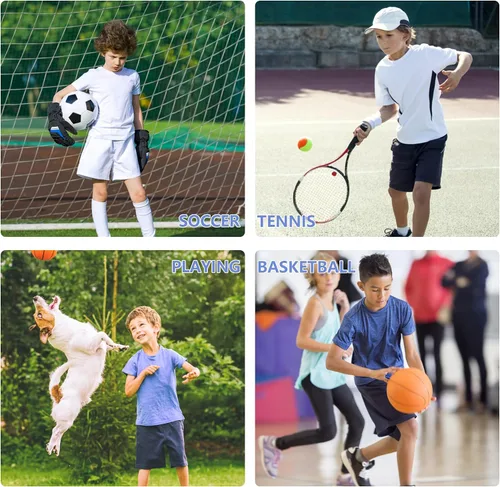 Miniatura 5 de DOTDOG Pantalones cortos unisex para niños de 3 a 12 años
