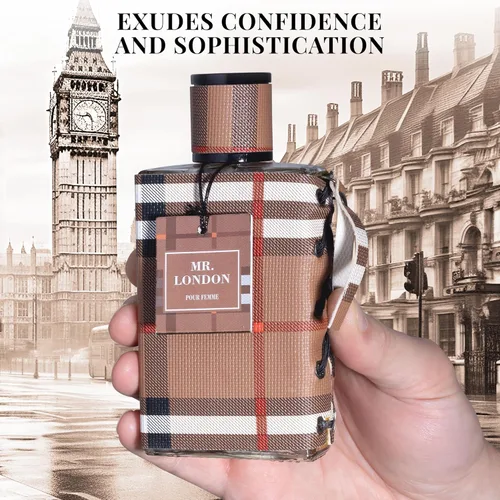 Miniatura 6 de Mr London - Eau De Parfum para hombre, fragancia amaderada de ámbar refinado, bergamota fresca y masculina, lavanda y canela cálida, tonos únicos