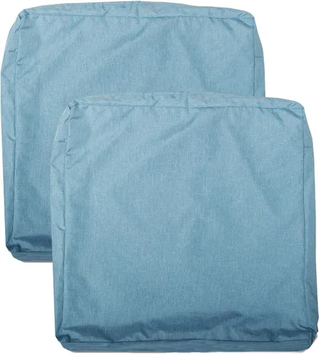 Miniatura 9 de Fundas para cojines de asiento de patio, fundas deslizantes lavables de repuesto, funda impermeable para cojines de silla de muebles al aire libre