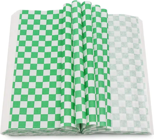 Miniatura 12 de EUSOAR Papel de envoltura para sándwich, 200 hojas de pergamino para hornear, cera seca, papel de delicatessen resistente a la grasa