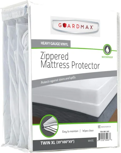 Miniatura 11 de Guardmax Funda de Colchón de Vinilo Resistente con Cremallera Tamaño Queen - Protector de Colchón Impermeable y Transpirable - Ropa de Cama