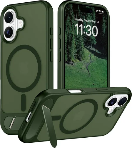 Miniatura 85 de Funda para iPhone 11 con compatibilidad magnética, [Soporte invisible incorporado][Compatible con MagSafe]