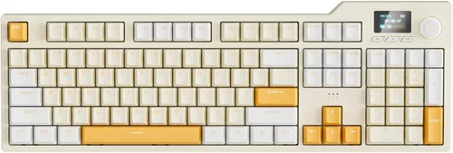 Miniatura 2 de FIRSTBLOOD ONLY GAME. AK35I Teclado mecánico para juegos con cable - Teclas PBT - Interruptores marrones - Combinación blanco-azul