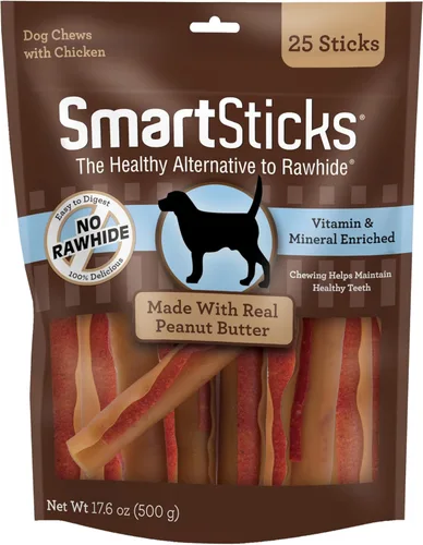 Miniatura 19 de SmartBones SmartSticks, premia a tu perro con un masticable sin piel hecho con carne real y verduras