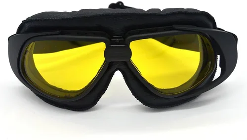 Miniatura 12 de Gafas vintage retro estilo piloto motocicleta Cruiser Scooter