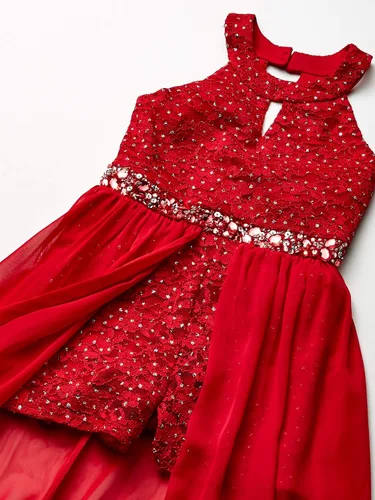 Miniatura 3 de Speechless - Vestido maxi, de cuello alto, para niñas