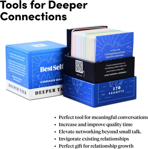 Miniatura 6 de BestSelf Deeper Talk Date Deck Bundle - Tarjetas de conversación de fecha y rompehielos
