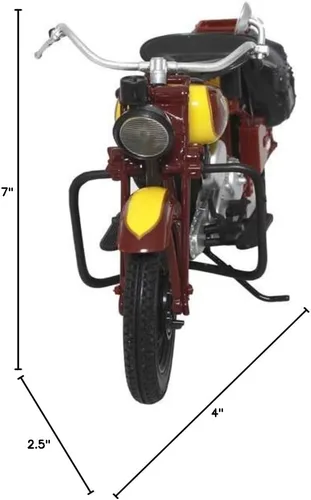 Miniatura 6 de NewRay Juguetes: Indian Sport Scout 1934 1:12, Marrón