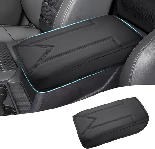 Miniatura 18 de FIILINES Funda de consola central para Toyota 4Runner 2010-2024, funda para reposabrazos, cojín de 4 accesorios, funda para reposabrazos