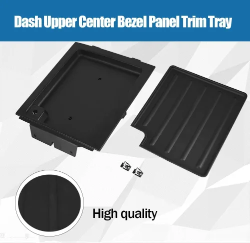 Miniatura 5 de Panel de Cubierta de la Consola Central Superior para Tablero Compatible con Ford F150 2004-2008