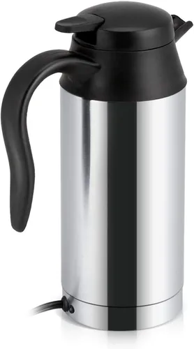 Miniatura 4 de Hervidor de acero inoxidable para coche, taza de agua de calefacción eléctrica, taza de café de calefacción, botella de agua de viaje, taza