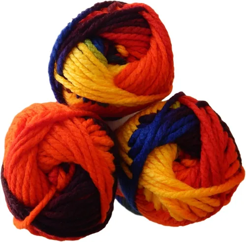 Miniatura 3 de Estambre Bernat. Compra en volumen de estambre Softee Chunky Ombre (paquete de 6 unidades).