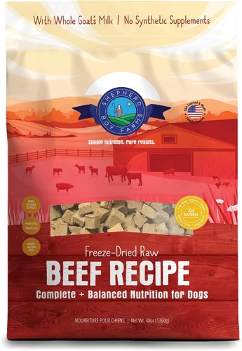Miniatura 11 de Shepherd Boy Farms Alimento crudo liofilizado para perros, receta de cocodrilo, totalmente natural, sin sintéticos, fabricado en Estados Unidos