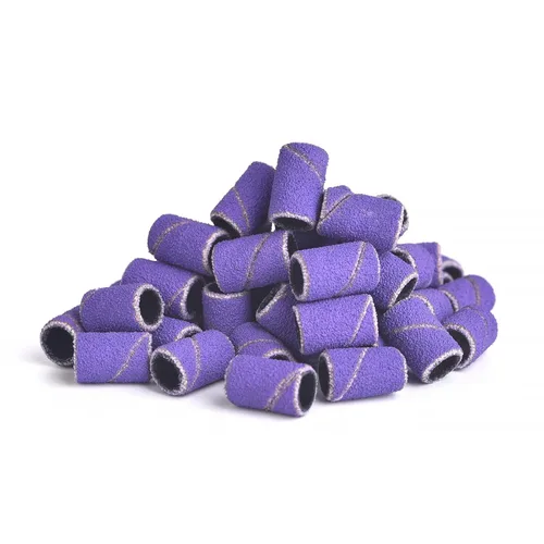 Miniatura 13 de KADS Efile - Bandas de lijado de uñas, 50 unidades, 8 colores, lijadoras de uñas, banda profesional de grano fino mediano con 3/32 pulgadas