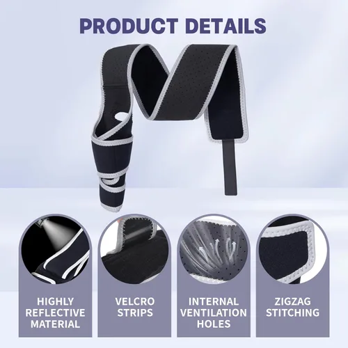 Miniatura 5 de Rodillera para perro para pierna trasera desgarrada, rodillera universal para perro para cuatro patas, alivia lesiones de ligamentos y dolor
