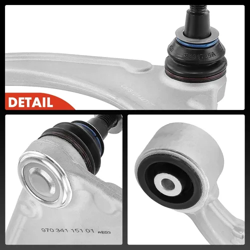 Miniatura 7 de A-Premium Brazo de control superior delantero, con rótula y buje, compatible con Porsche Panamera 2010 2001 2012 2013 2014 2015