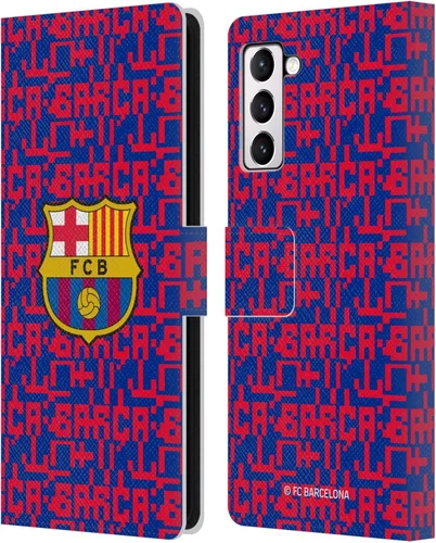 Miniatura 225 de Head Case Designs Funda de piel con licencia oficial del FC Barcelona Barca Crest Graphics para Samsung Galaxy A06 4G