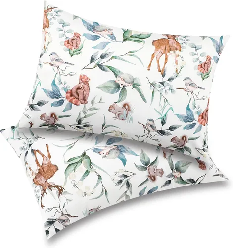 Miniatura 11 de Funda de almohada para niños pequeños, funda de almohada para dormir, paquete de 2 unidades, juego de dinosaurios para almohadas de 13 x 18 pulgadas
