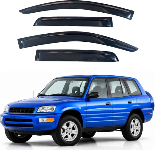 Miniatura 50 de Visor para ventana IG para Hyundai Venue 2020-2023, protector contra la lluvia, adhesivo extra duradero, deflector de viento para lado