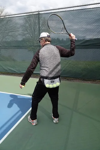 Miniatura 6 de Ballszie - El mejor soporte para pickleball Negro