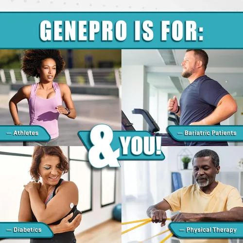 Miniatura 5 de Genepro - Proteína en polvo sin sabor – Nueva fórmula – Sin lactosa, sin gluten y sin OMG Suplemento aislado de suero sin OMG
