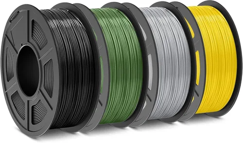 Miniatura 33 de SUNLU - Filamento ABS para impresora 3D de 1.75 mm, altamente resistente y duradero, resistencia al calor, excelente dureza, compatible con el 99%