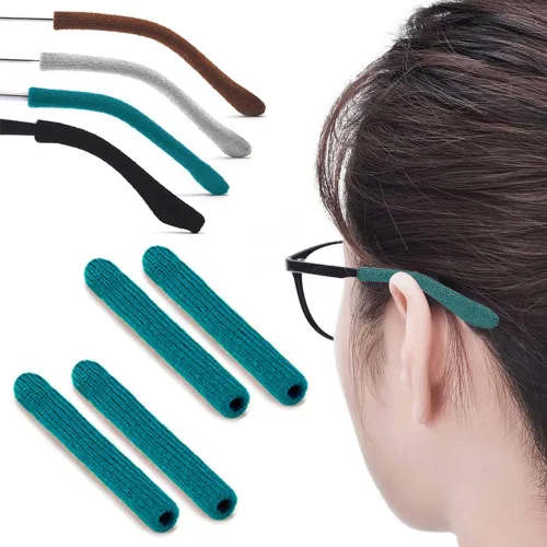 Miniatura 7 de 4 pares de almohadillas suaves para los oídos, antideslizantes, de algodón, para los ojos, almohadillas cómodas para las orejas, almohadillas 4