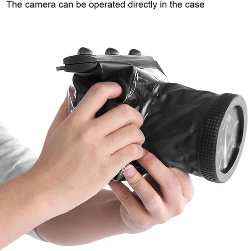 Miniatura 6 de Estink Kit de funda de buceo, funda de buceo subacuática para cámara subacuática, funda de buceo para cámaras DSLR, hasta 65.6 ft de profundidad