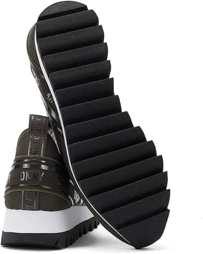 Miniatura 7 de DKNY Tenis bajos de punto con suela de goma para mujer
